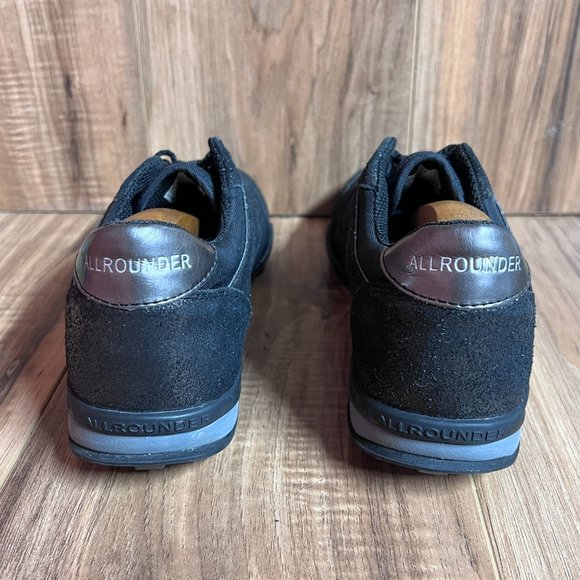 Allrounder By Mephisto Womens Hiking Shoes Trail Black Silver Glitter Size 10 - Picture 4 of 6